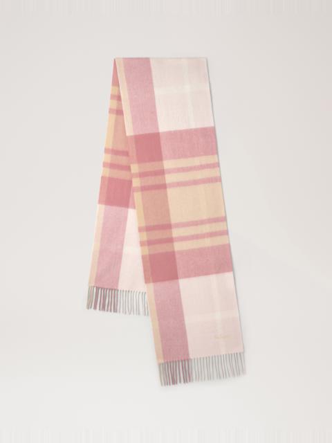 Mulberry Small Check Merino Wool Scarf
Pink Scrumpy & Crumpet Merino Wool