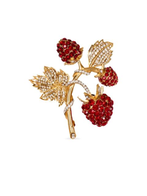 Strawberry brooch