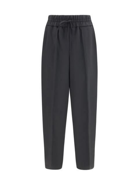 AMI Paris Ami Paris Men Wool Pants With Elasticated Waist