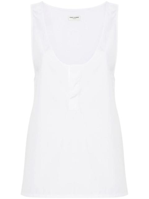 SAINT LAURENT Saint Laurent Women Cotton Poplin Top
