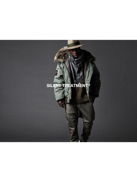 Other Designers MAGIC STICK - 2016 CROPPED DOWN-FiLLED N-2B COAT PARKA FUR-LiNED HOOD