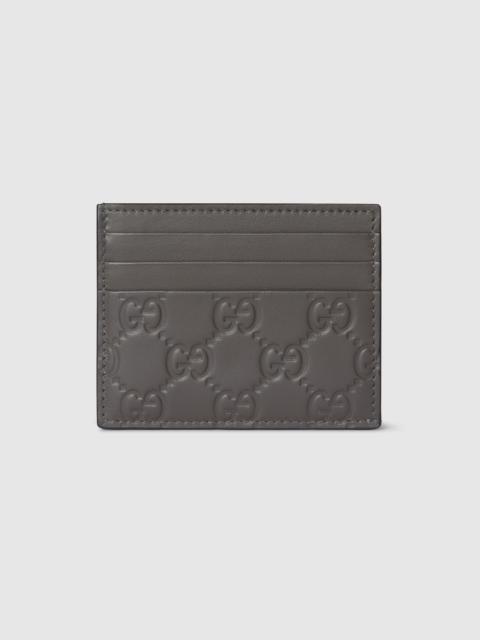 GUCCI GG Emblem card case