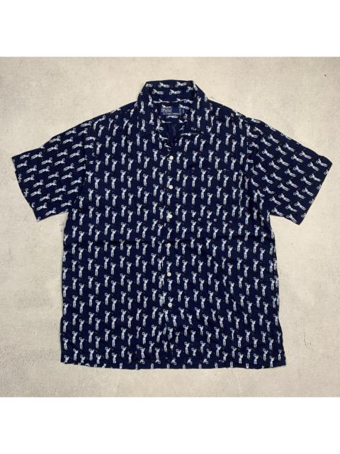 Other Designers Vintage Polo Ralph Lauren Golf Printed Shirt
