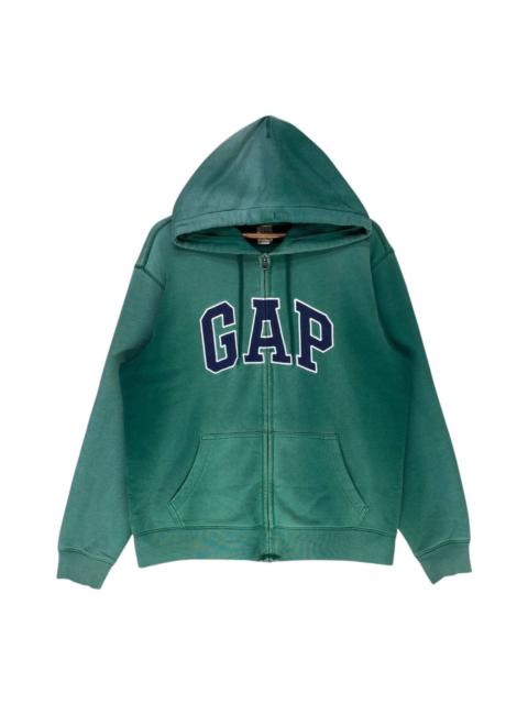 Other Designers Vintage Gap Hoodie Full Zip Big Spellout Embroidery