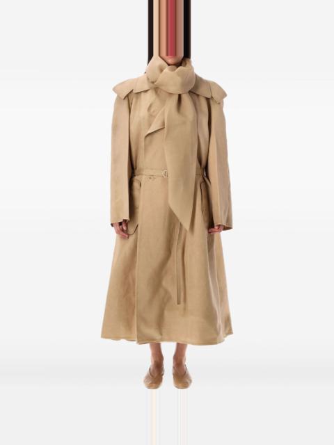 Carven scarf trench coat