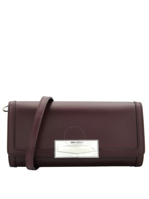 JIMMY CHOO Jimmy Choo Garnet Leather Mini Shoulder Bag