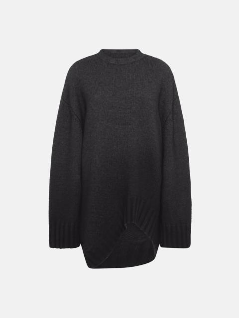 THE ATTICO DARK PURPLE SWEATER