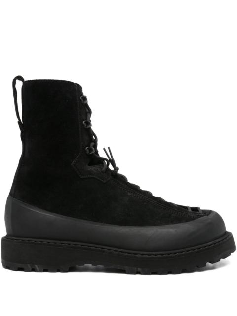 Stone Island Stone Island Lace-up Suede Boots
