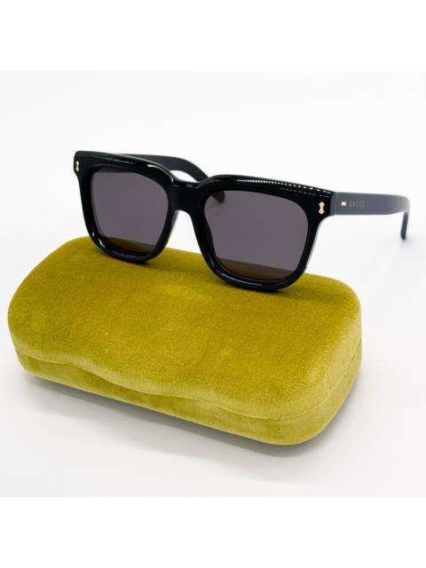 GUCCI NEW GUCCI GG1523S 001 SQUARE BLACK GREY MEN SUNGLASSES GUCCI