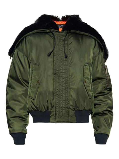 DSQUARED2 Dsquared2 Men Aviator Hooded Bomber