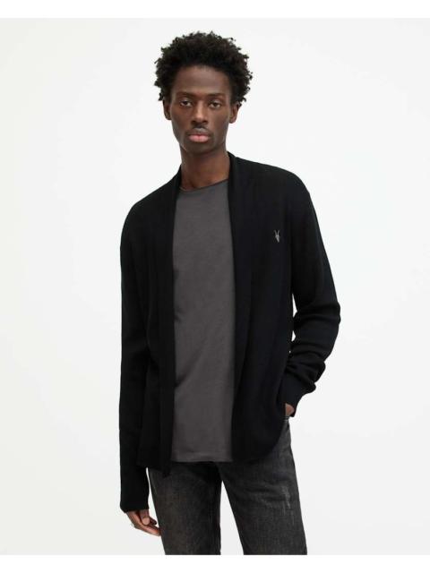 ALLSAINTS MODE MERINO OPEN CARDIGAN