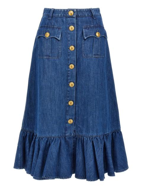 Valentino Valentino Garavani denim skirt