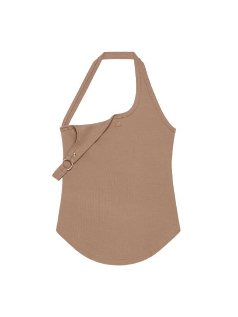 courrèges Undressed 90'S Rib Buckle Tank