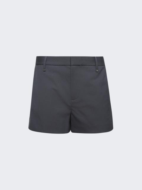 Dion Lee Riveted Tailored Short Asphalt