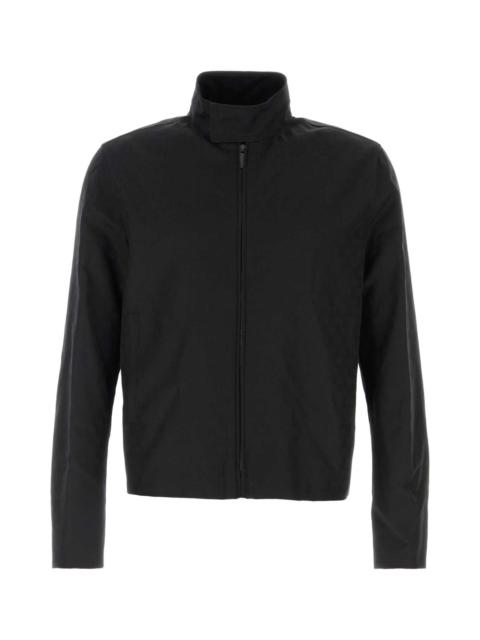 GUCCI Gucci Men Black Gg Cotton Jacket