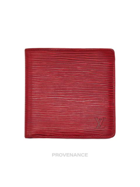 Louis Vuitton Louis Vuitton Marco Wallet - Red Epi Leather