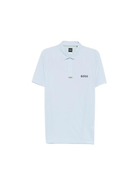 BOSS Boss Blue Polo Shirts Men