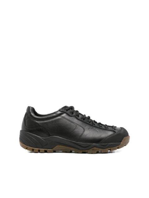 Diemme leather panelled sneakers