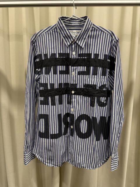 Comme Des Garçons Comme Des Garcons Slogan Shirt