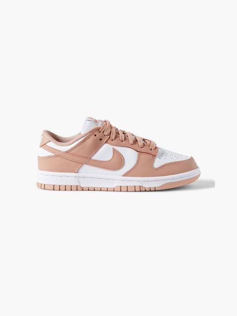 Nike Dunk Low leather sneakers