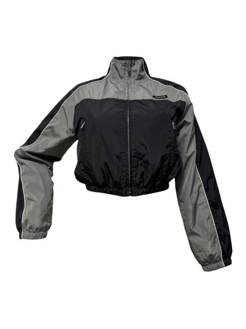 Miu Miu MIU MIU Spring 2025 Technical Cropped Blouson Jacket