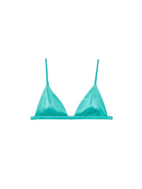 Fleur du Mal Luxe Triangle Bra
