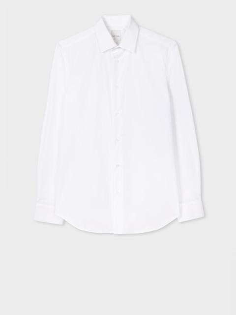 Paul Smith Slim-Fit Shirt With 'Artist Stripe' Cuff Lining