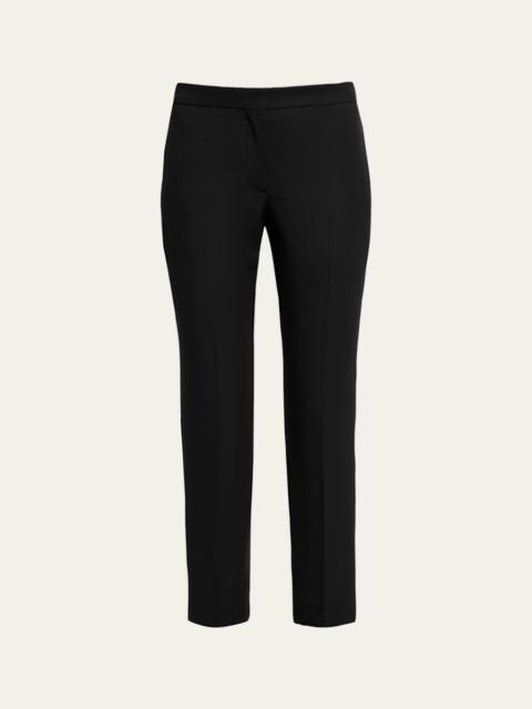 Alexander McQueen Cropped Cigarette Trousers