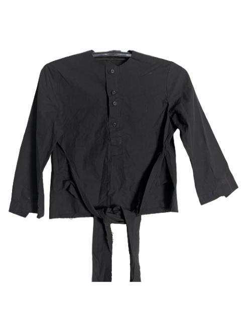 Other Designers Japanese Brand - 🔥Avant Garde🔥Sample Black Japanese Brand Button Up Shirt