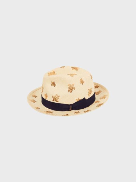 Vilebrequin Men Straw Hat Vilebrequin x Borsalino