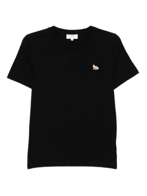 Maison Kitsuné Maison Kitsuné Embroidered-logo T-shirt