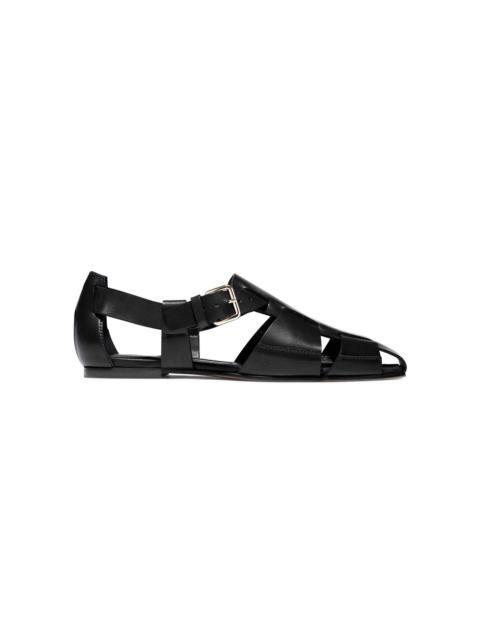 Emme Parsons Ernest Leather Sandals black