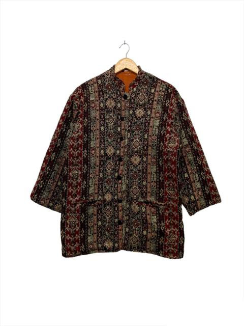 Other Designers Japanese Brand - Rare Vintage 80s Lakshmi Embroidery Style Kimono Jacket