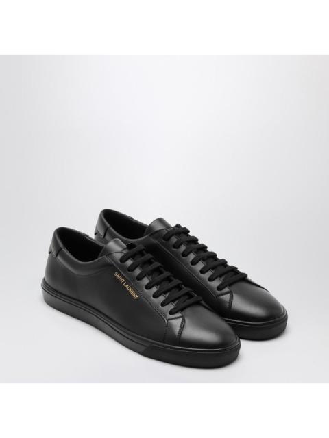 SAINT LAURENT Saint Laurent Andy Low-Top Sneakers In Black Leather Men