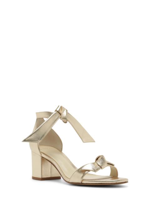 ALEXANDRE BIRMAN Alexandre Birman Clarita Block Heel Sandal in Golden at Nordstrom