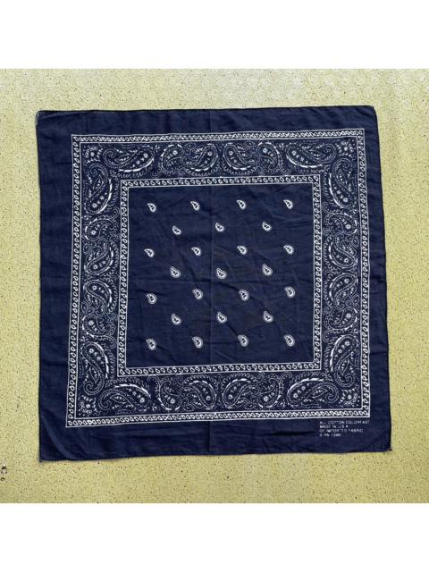 Other Designers Vintage - vintage made in usa bandana handkerchief neckerchief scarf