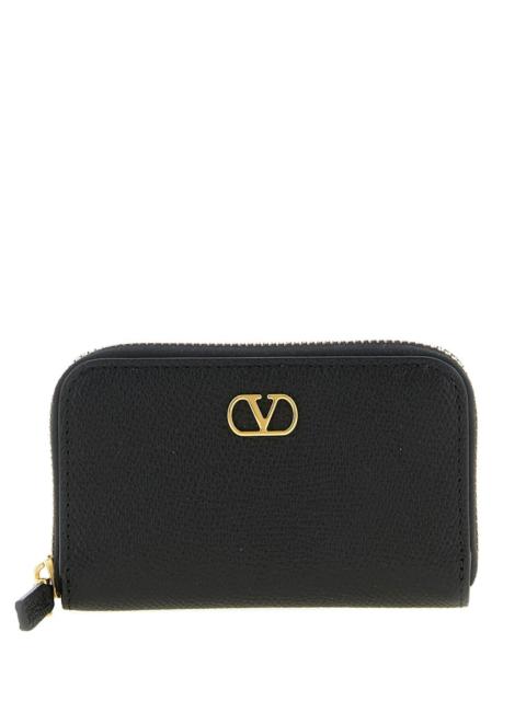 Valentino Valentino Garavani Women Vlogo Signature Leather Wallet
