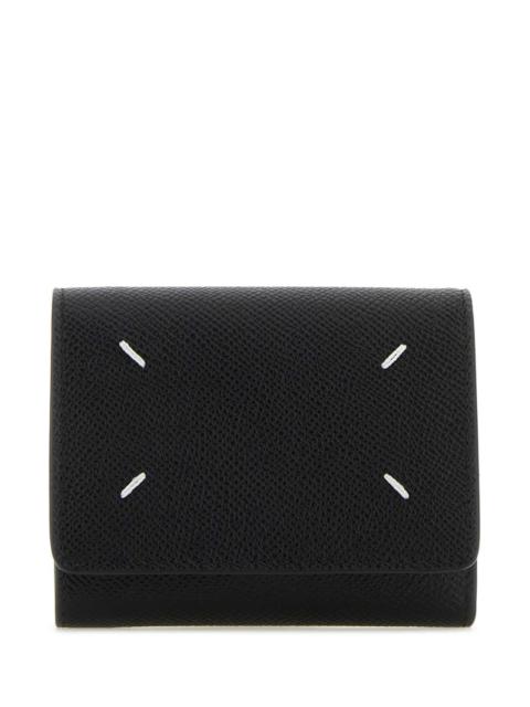 Maison Margiela Maison Margiela Women Black Leather Wallet