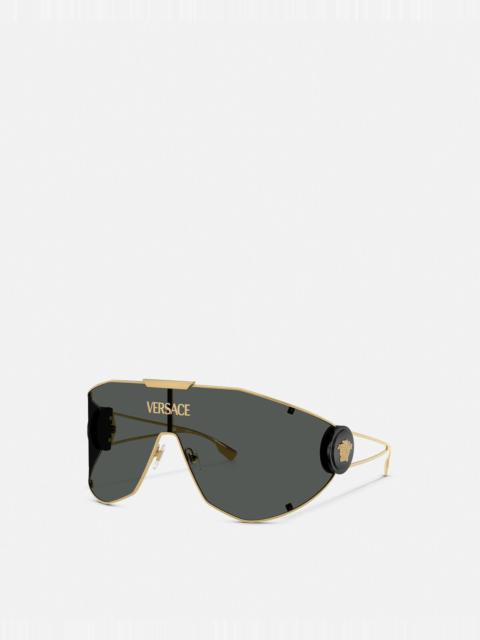VERSACE Medusa Man Irregular Sunglasses