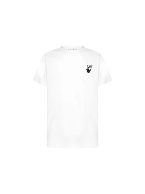 Off-White OFF-WHITE Degrade Arrows Short Sleeve T-Shirt White Multi