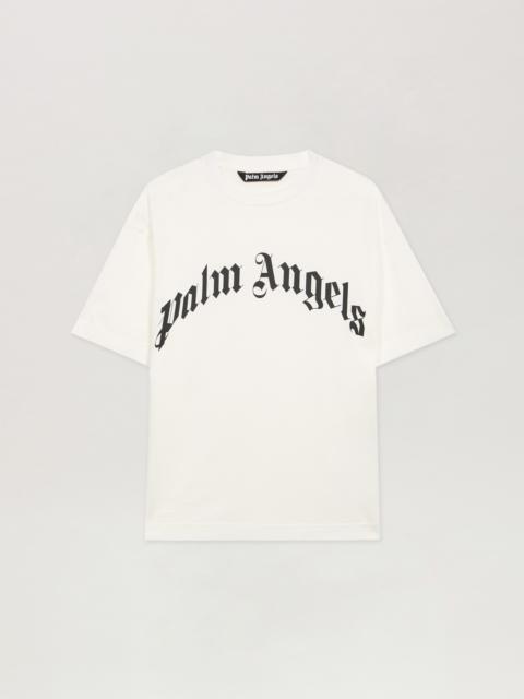Palm Angels Curved Logo T-Shirt