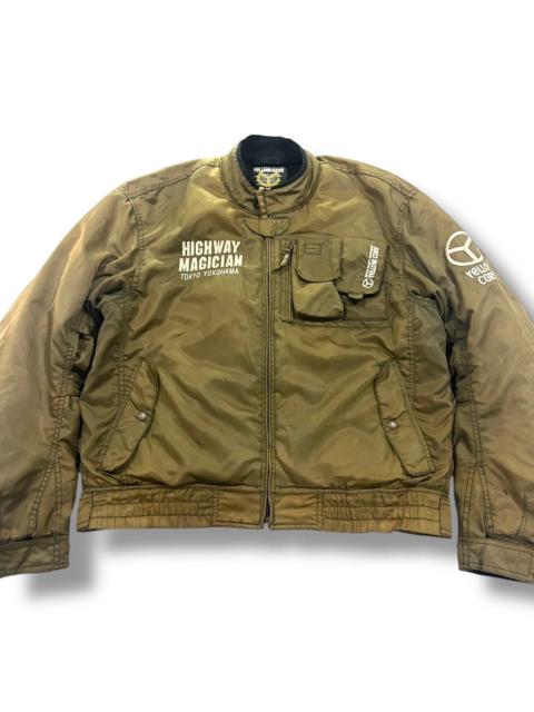 Other Designers Vintage × YELLOW CORN - VINTAGE YELLOW CORN MOTOR SPORT EQUIPMENT JACKET