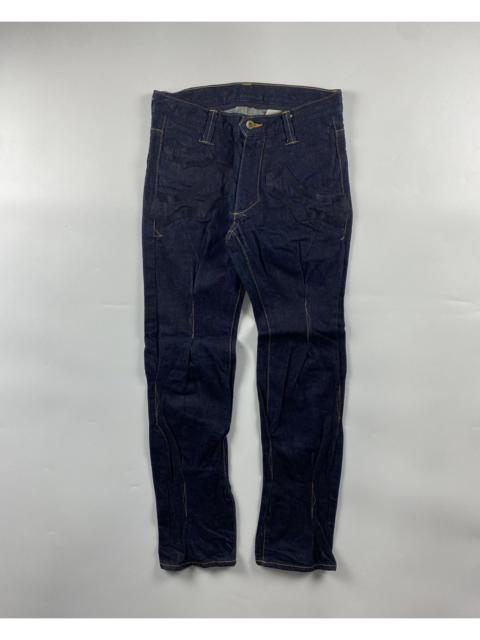 NUMBER (N)INE Number (N)ine S/S’09 Shrunken Dart Raw Denim Jeans