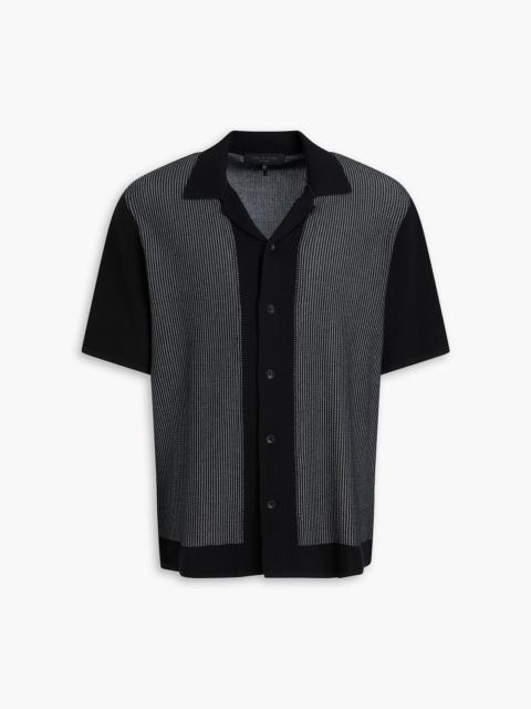 rag & bone Harvey cotton-blend jacquard shirt