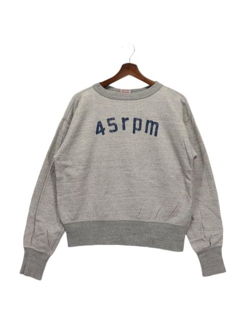 Other Designers Vintage 45rpm Japanese Brand Sweatshirt Medium size