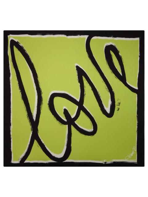 DIANE VON FURSTENBERG Flag Silk Scarf