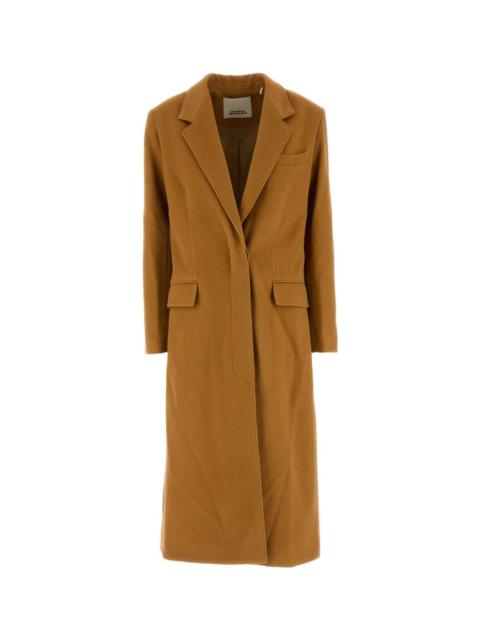 Isabel Marant Copper Wool Blend Ellenita Coat