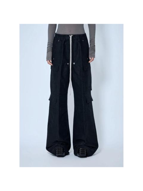 Rick Owens RICK OWENS Tower Cargobelas Black Pants New & Authentic (Wom