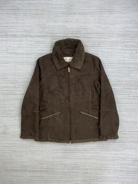 Other Designers If Six Was Nine - Pp Rikorino LGB Style Suede Leather Jacket