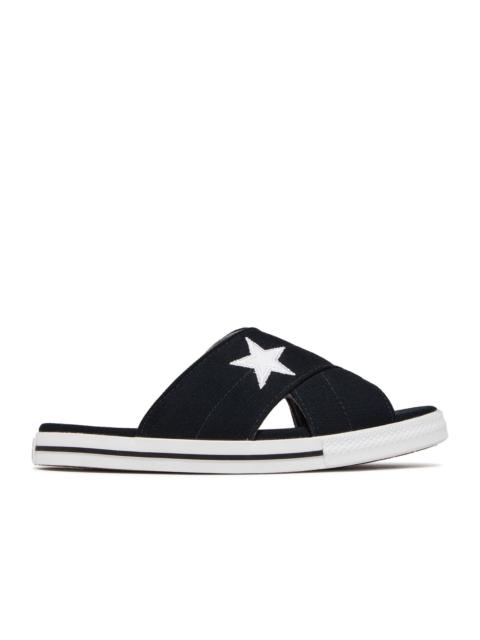 Converse WMNS ONE STAR SLIDE 'BLACK'